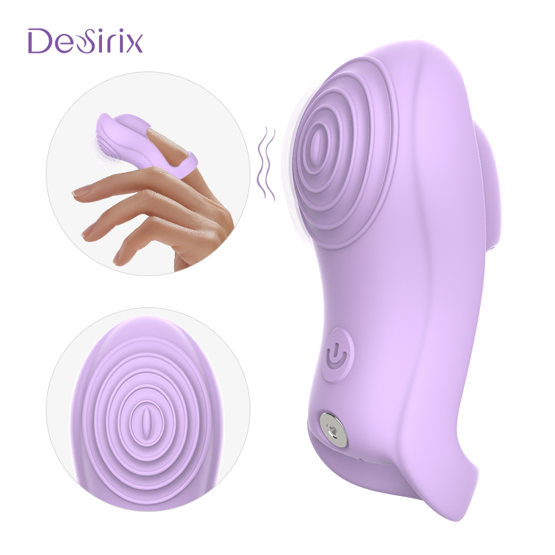 Desirix Lune Touch SU204 Masturbationsspielzeug für Frauen – Eierförmiger Vibrator aus lebensmittelechtem Silikon, 9 leise Modi, doppelte O-Ring-Stabilität, magnetisches USB-Laden